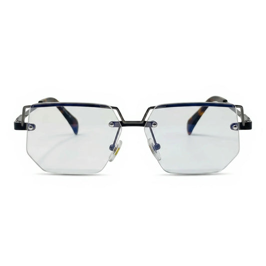 Alpha Eyesace Tony Stark Square Eyeglasses – 140mm