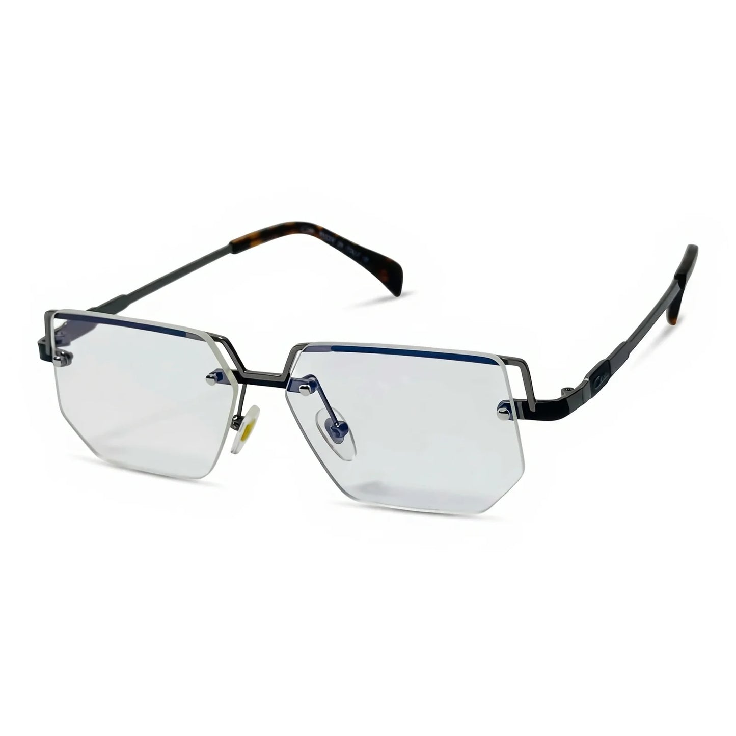 Alpha Eyesace Tony Stark Square Eyeglasses – 140mm
